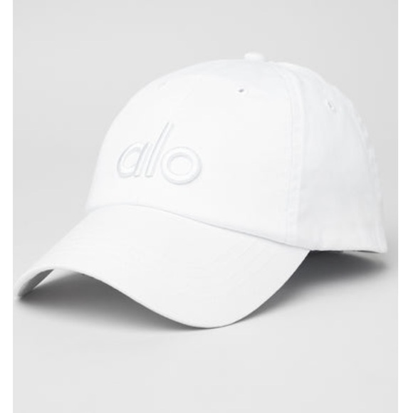 ALO Yoga Accessories - Alo Off Duty Cap White/White